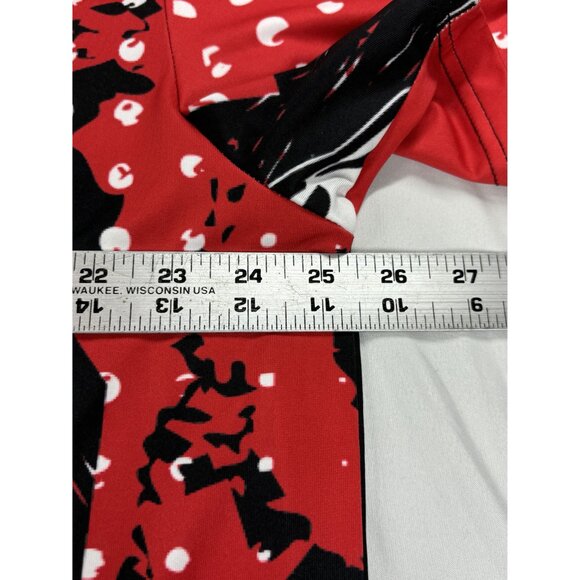 Tattoo Golf Blade Collection Polo Shirt Men's 2XL Red Skull Crossed Golf Clubs - Picture 6 of 8